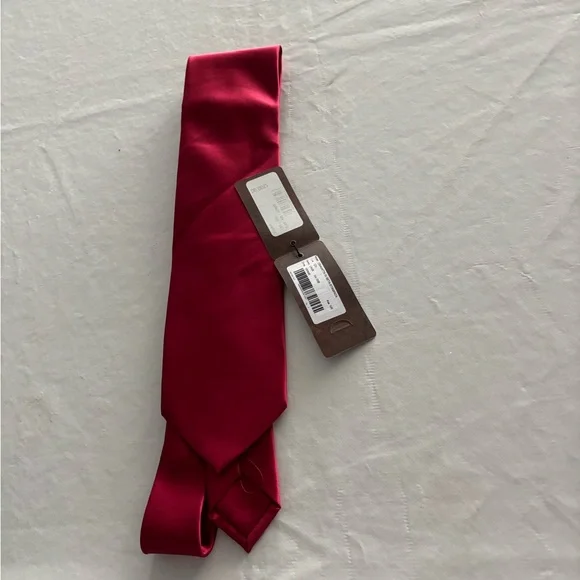 Stefano Ricci Vibrant Red Silk Tie - Picture 2 of 3